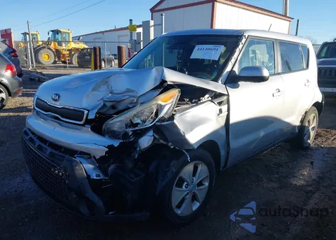 2014 Kia Soul из США, поврежденный, VIN KNDJN2A25E7702539